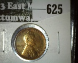 1913-D Lincoln Cent, XF, value $50