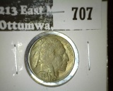 1916 Buffalo Nickel XF, value $15