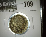 1917 Buffalo Nickel, XF, value $15