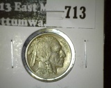 1923 Buffalo Nickel, XF, value $15