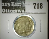 1926 Buffalo Nickel, AU, value $20