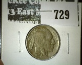 1934-D Buffalo Nickel, XF, tough in high grades, most are G-VG for this date, XF value $20+