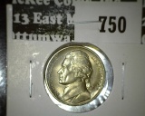 1938-S Jefferson Nickel, BU, value $10