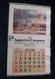 January 1962 Poster Calendar 