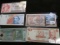 5 Bank Notes From Central And South America Includes Argentina, Nicaragua, Guatemala, And Brazil