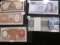 Bank Notes From Argentina, Chile, And Brazil