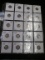 (20) various Proof or Gem BU Roosevelt Dimes dating 1969S-79S. Not all inclusive. Catalog value $36.