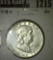 1948-D Franklin Half, AU value $15