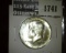 1968-D Kennedy Half, 40% Silver, BU Mint Set, value $10