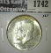 1969-D Kennedy Half, 40% Silver, BU Mint Set, value $10