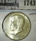 1970-D Kennedy Half, 40% Silver, BU from Mint Sets only, low mintage semi-key date, value $20