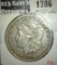 1896-O Morgan Dollar, XF, value $45