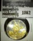 1992-D Columbus Commemorative Half, Bu with gold accents, value $15