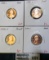 4 proof Lincoln Cents, 1997-S, 1998-S, 1999-S & 2000-S, group value $29