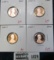 4 proof Lincoln Cents, 2014-S, 2015-S, 2016-S & 2017-S, group value $20