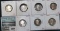 Group of 7 Proof Jefferson Nickels, 1986-S, 1989-S, 1990-S, 1991-S, 1992-S, 1993-S & 1994-S, group v