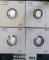 Group of 4 90% Silver Proof Roosevelt Dimes, 2016-S, 2017-S, 2018-S & 2019-S, group value $20+