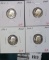 Group of 4 Proof Roosevelt Dimes, 1990-S, 1992-S, 1993-S & 2000-S, group value $12+