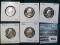 Group of 5 Proof Washington Quarters, 1972-S, 1973-S, 1974-S, 1976-S & 1977-S, group value $25+