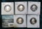 Group of 5 Proof Washington Quarters, 1981-S type 1, 1981-S type 2, 1983-S, 1984-S & 1985-S, group v