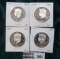 Group of 4 Proof Kennedy Halves, 1983-S, 1996-S, 1998-S & 2000-S, group value $29+