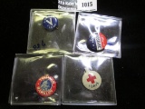 I Want Roosevelt Again, Truman/ Barkley, Vintage Red Cross Tinnie, And Liberty Loan Pinback