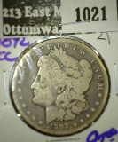 1892-Cc Morgan Silver Dollar