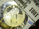 Silver Replica Proof Coin Of The 1916 Standing Liberty Quarter