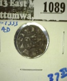 Crusader Coin Silver Denier Minted From 1246- 1333 Ad