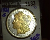 1921-S Gold Enhanced Morgan Silver Dollar