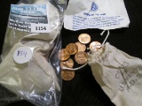 5 Mini Bank Bags With Memorial Cents