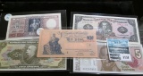 Bank Notes From Argentina, Brazil, And Ecuador