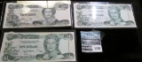 Half Dollar And 2 Dollar Bank Notes From The Bahamas
