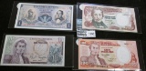 4 Bank Notes From Columbia