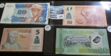 4 Notes From African Countries Includes Zaire, Gambia, And Nigeria