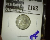 1884 Seated Liberty Dime