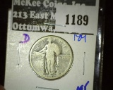 1926-D Standing Liberty Quarter