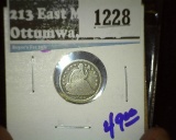 1839-O Seated Half Dime