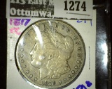 1879-Cc Morgan Silver Dollar