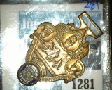 1930 American Legion 12th National Convention Watch Fob.  On The Reverse It Says 