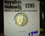 1892 Barber Dime