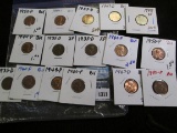 Wheat Cent Lot Includes Some Bright High Grade Coins