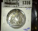 Silver German Marksmanship Medal Its Place Sheinberg 1903
