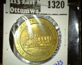 Mississippi River Foundation Medal, Oregon Centennial Coin Show Medal Dated 1959,