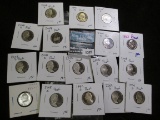 17 Proof Jefferson Nickels All For One Money