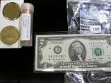 Hodgepodge Lot Includes A Roll Of 50 Memorial Cents Graded By Littleton Coin Company Ad Uncirculated