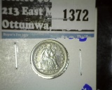 1853 Seated Liberty Dime With Arrows