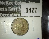 1858 Large Letters Flying Eagle Cent