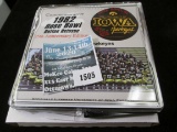 Commemorative 1982 Rose Bowl Button Reissue 25th Anniversary Edition 1981 Iowa Hawkeyes Pin-back. Ne