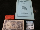 1919 Women's Relief Corps Auxilliary to the Grand Army of the Republic Patriotic Selections booklet;